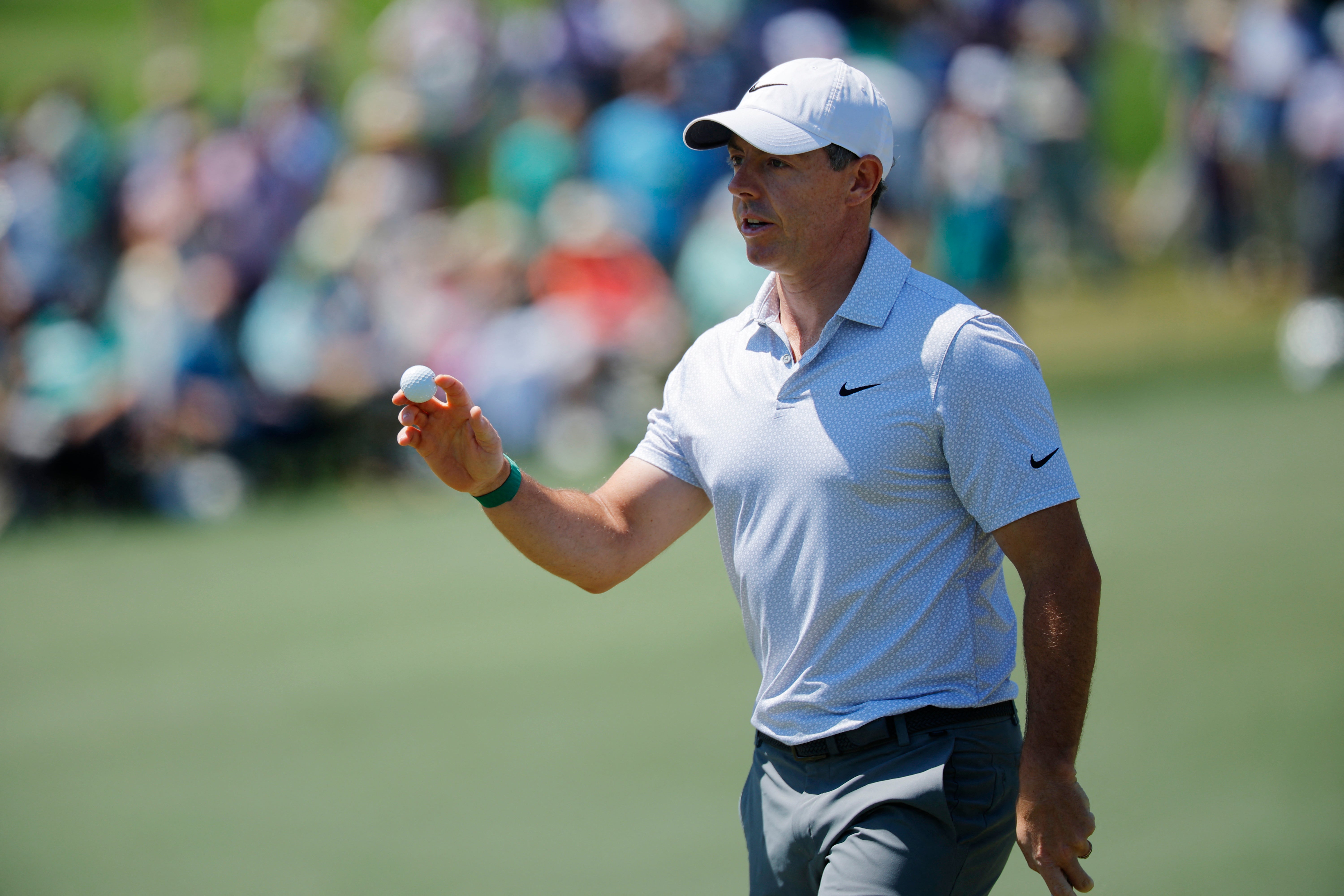 Rory McIlroy at the 2026 Masters Tournament, Augusta National